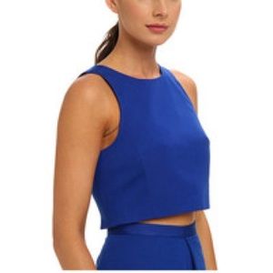 Toni Katia Faille Cropped Top